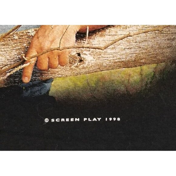 Vintage SAMMY KERSHAW "Matches" Signed Concert Tour 1998 Double Sided T-Shirt L - Picture 5 of 9